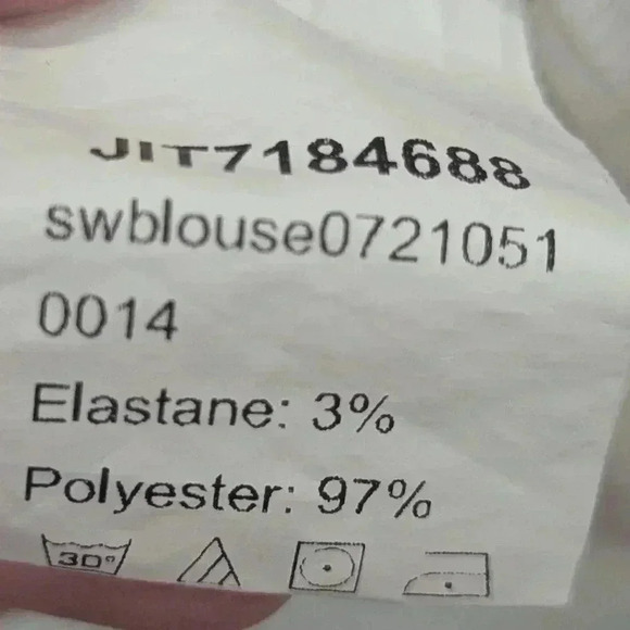 Women's floral creamy lace boho blouse from shein size large - Picture 5 of 10